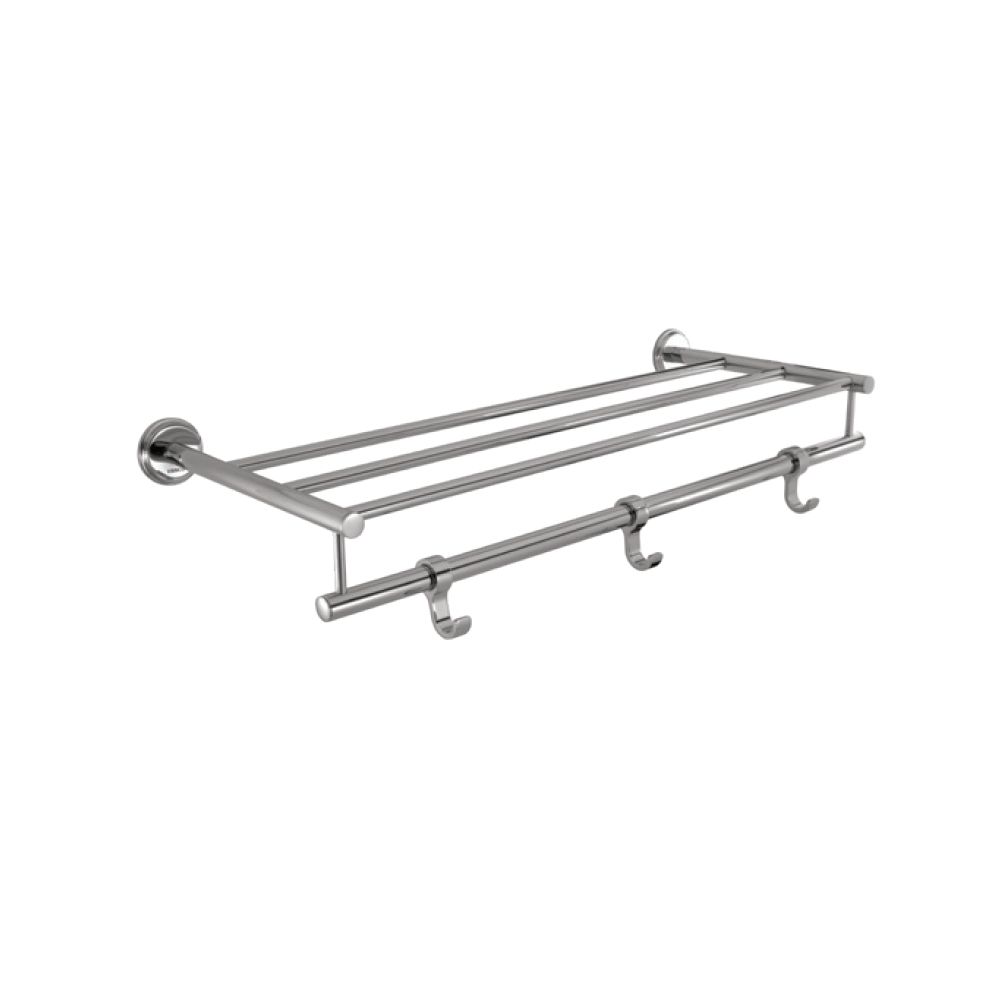 Essco Towel Shelf 600 mm long Chrome finish