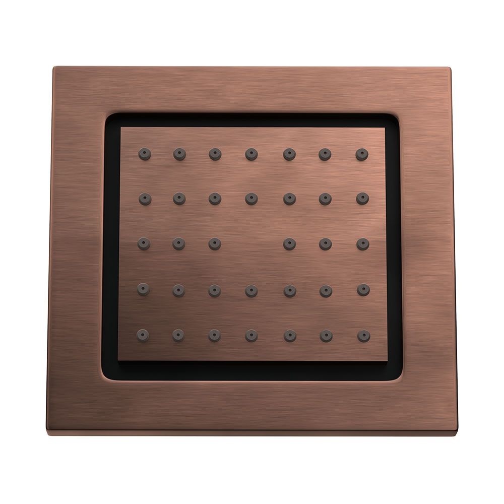 Jaquar Body Shower 130x120mm Rectangular Shape - Antique Copper