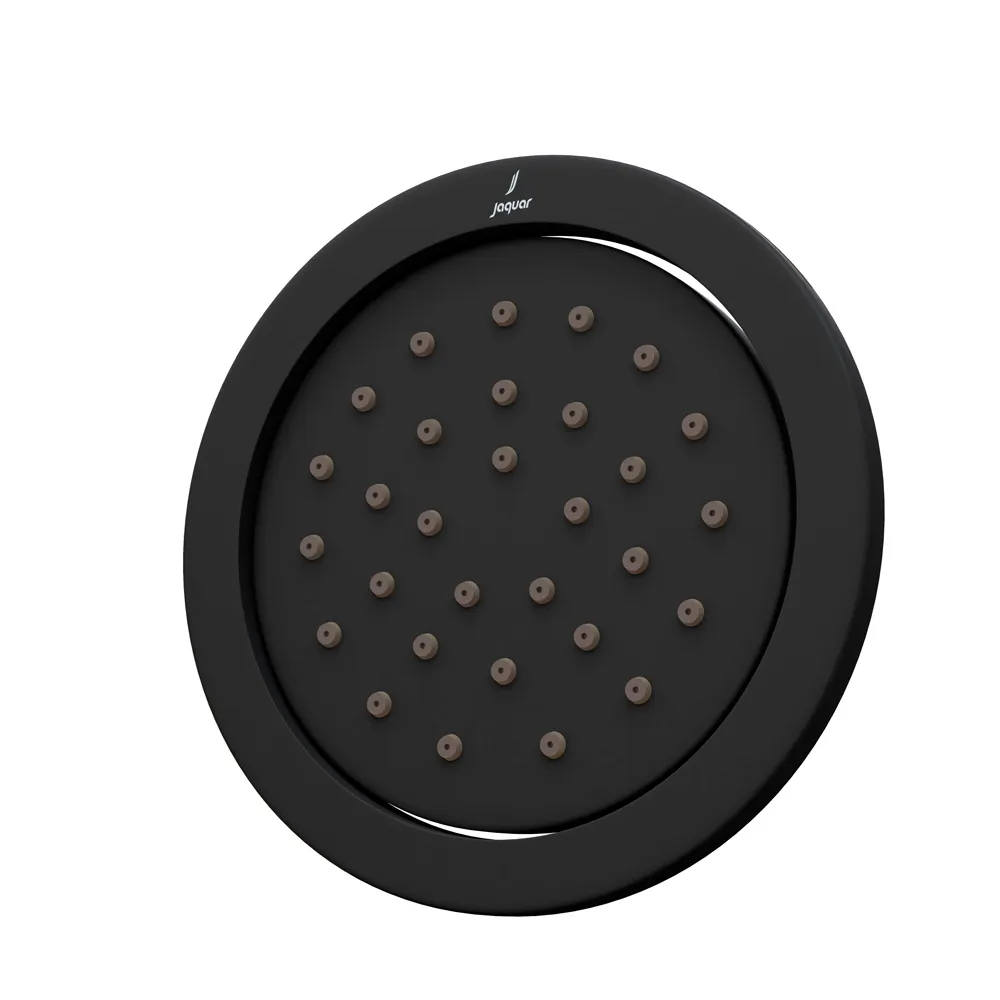 Jaquar Body Shower ø120mm Round Shape - Black Matt Black Matt finish