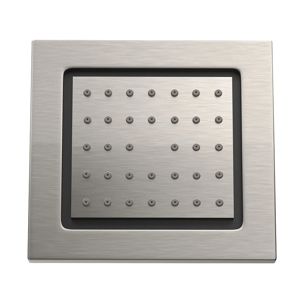 Jaquar Body Shower 130x120mm Rectangular Shape - Stainless Steel Stainless Steel finish