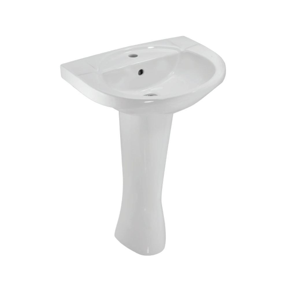Jaquar Continental Wall Hung Basin White finish
