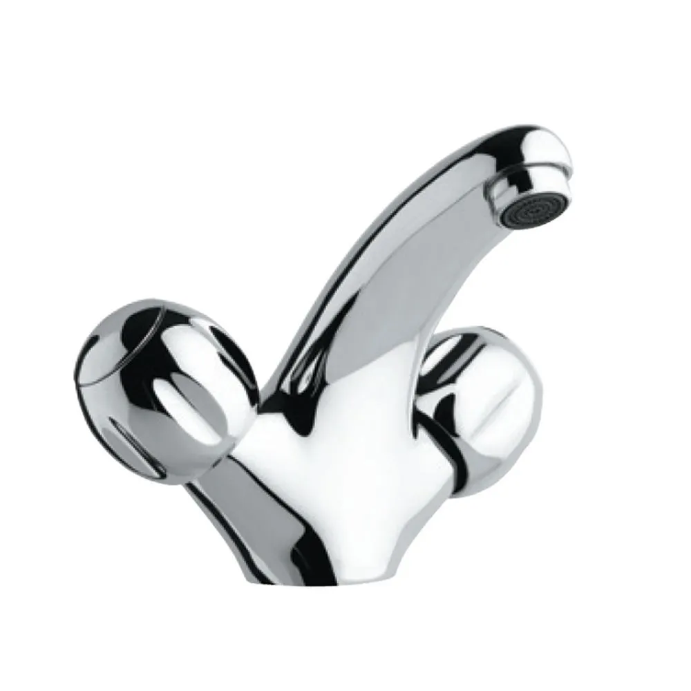 Jaquar Clarion Central Hole Basin Mixer Chrome finish