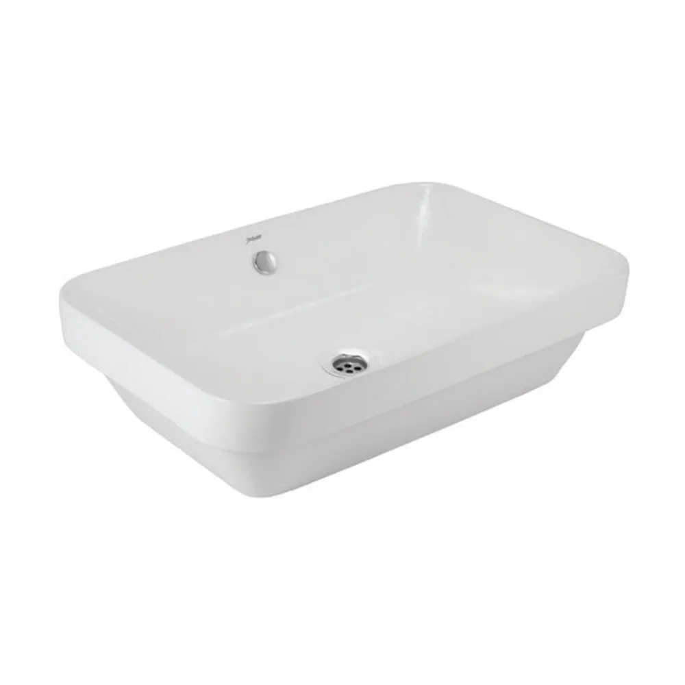 Jaquar D'Arc Counter top basin White finish