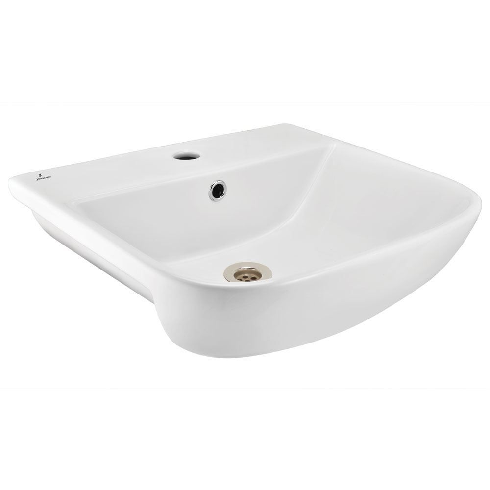 Jaquar JDR Semi Recessed Basin White finish