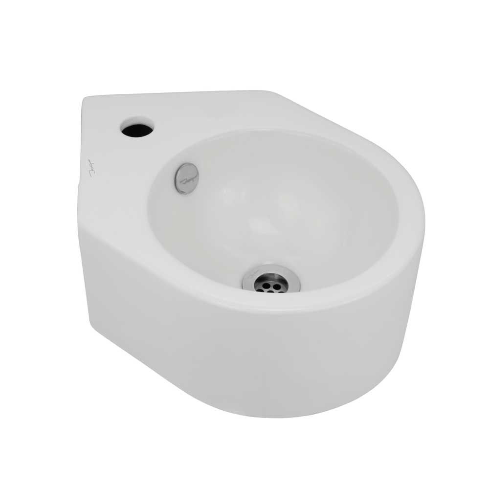 Jaquar JDR Wall Hung Corner Basin White finish
