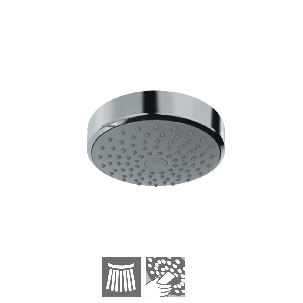 Jaquar Round Shape Single Flow Overhead Shower Chrome finish