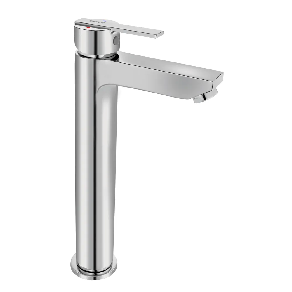 Essco Orian Single Lever High Neck Basin Mixer Chrome finish