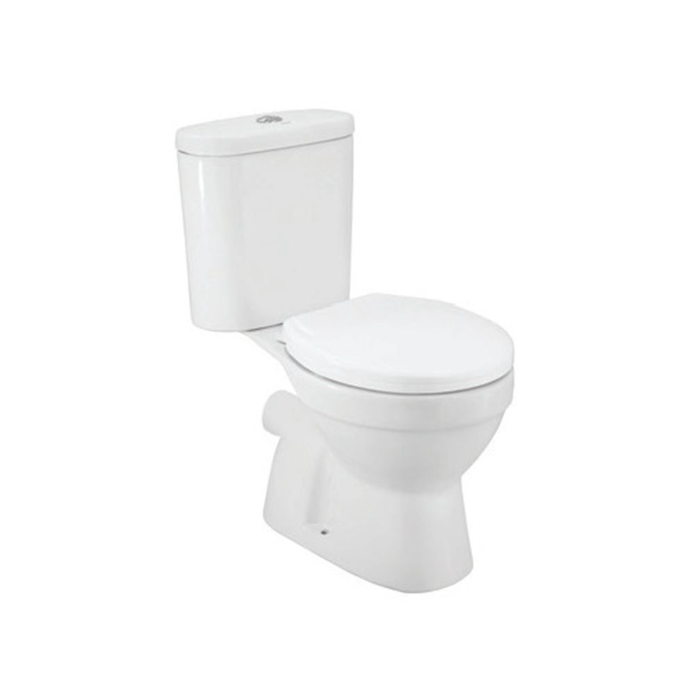 Jaquar Solo Bowl With Cistern For Coupled WC White finish