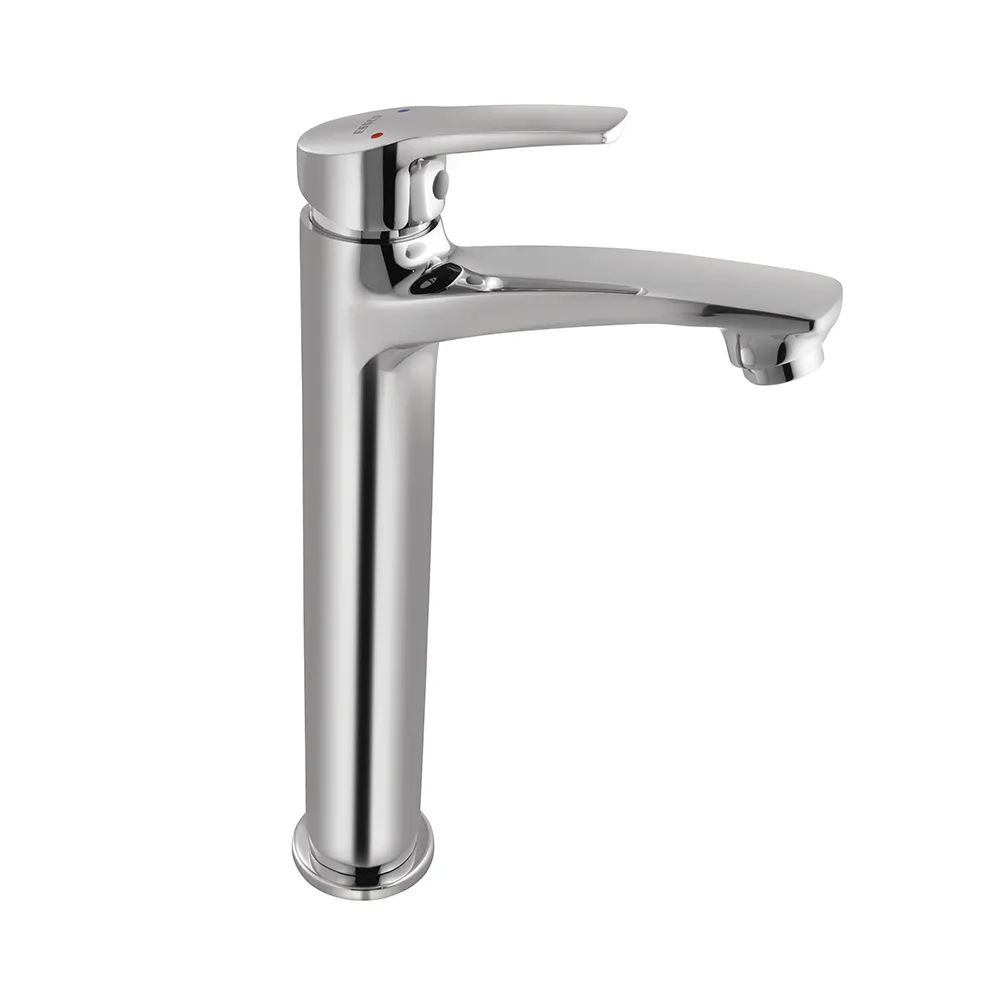 Essco Single Lever High Neck Basin Mixer Chrome finish
